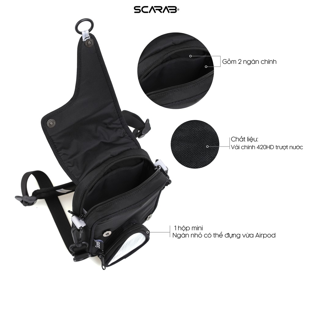 Túi Đeo Chéo Nhỏ Gọn SCARAB - SOLID™ Pouch Bag