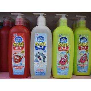 Sữa tắm gội white rain kid 3 in 1