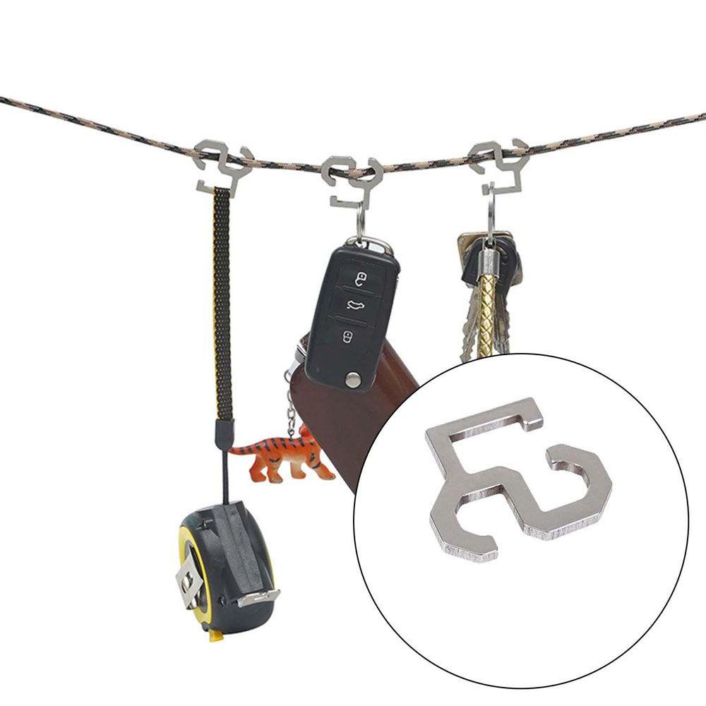 Bộ 5 Khóa Cố Định Dây Lều Trại Chống Trượt Tiện Dụng