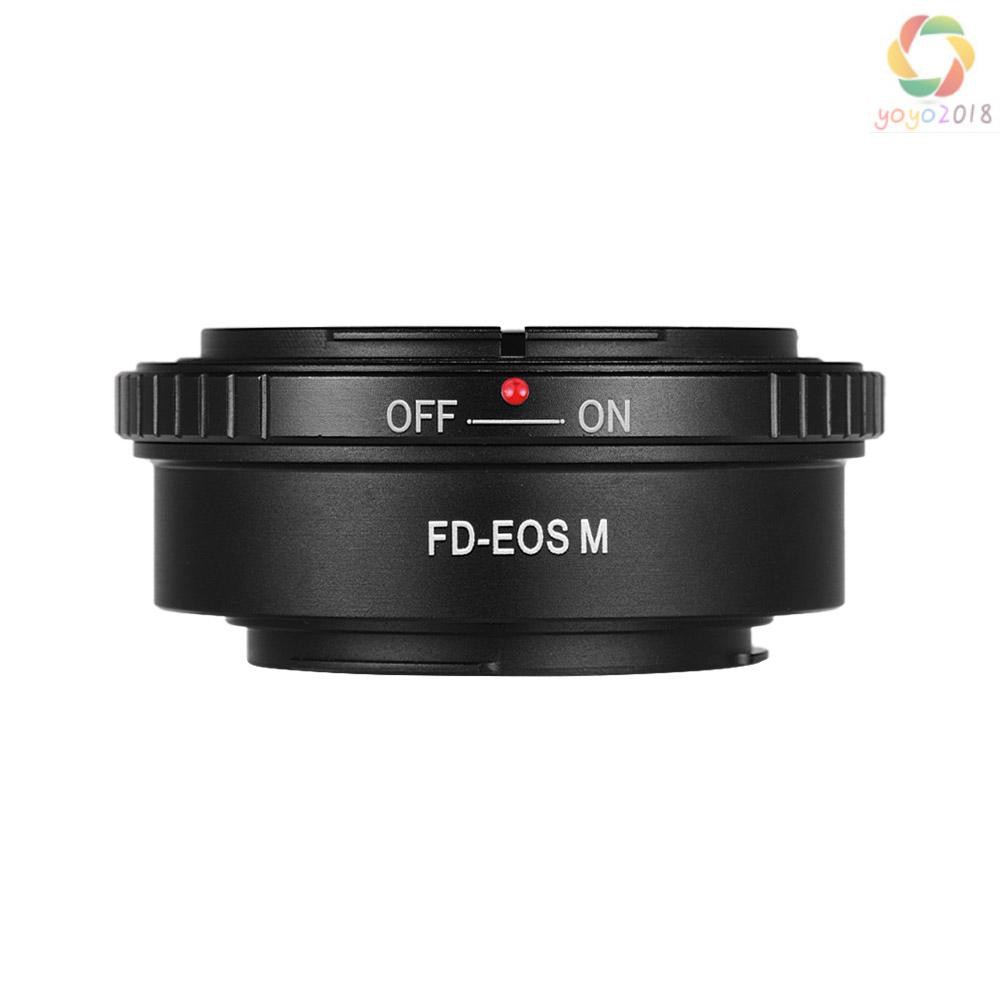 Ngàm Chuyển Đổi Ống Kính Canon Fd Lens Sang Canon Eos M M2 M3 M5 M6 M10 M50 M100