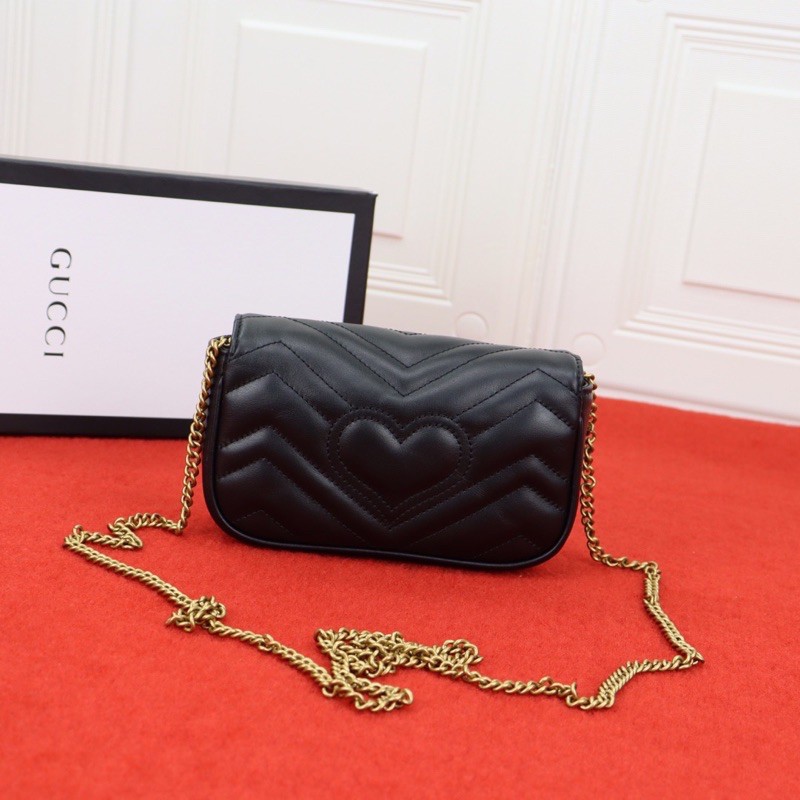 Túi đeo chéo nữ Gucci GC size mini siêu xinh da thật cao cấp