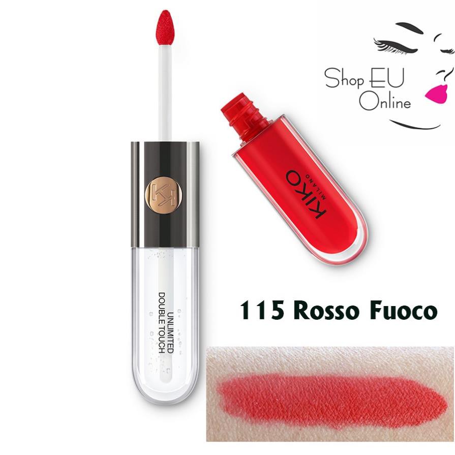 Son Kiko 2 đầu - Unlimited Double Touch (2 đầu: lì + bóng) 😘