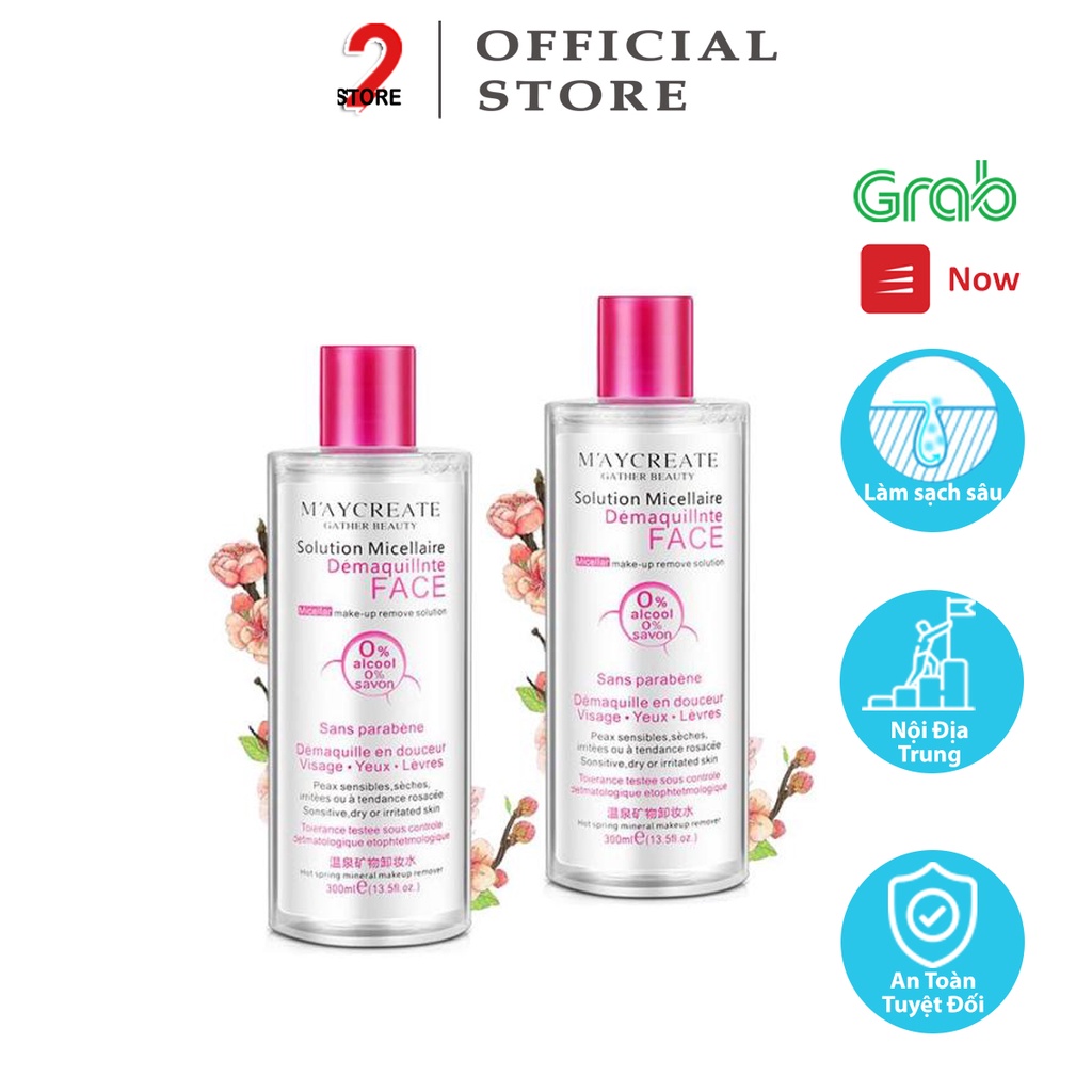 Nước Tẩy Trang 300ml MayCreate
