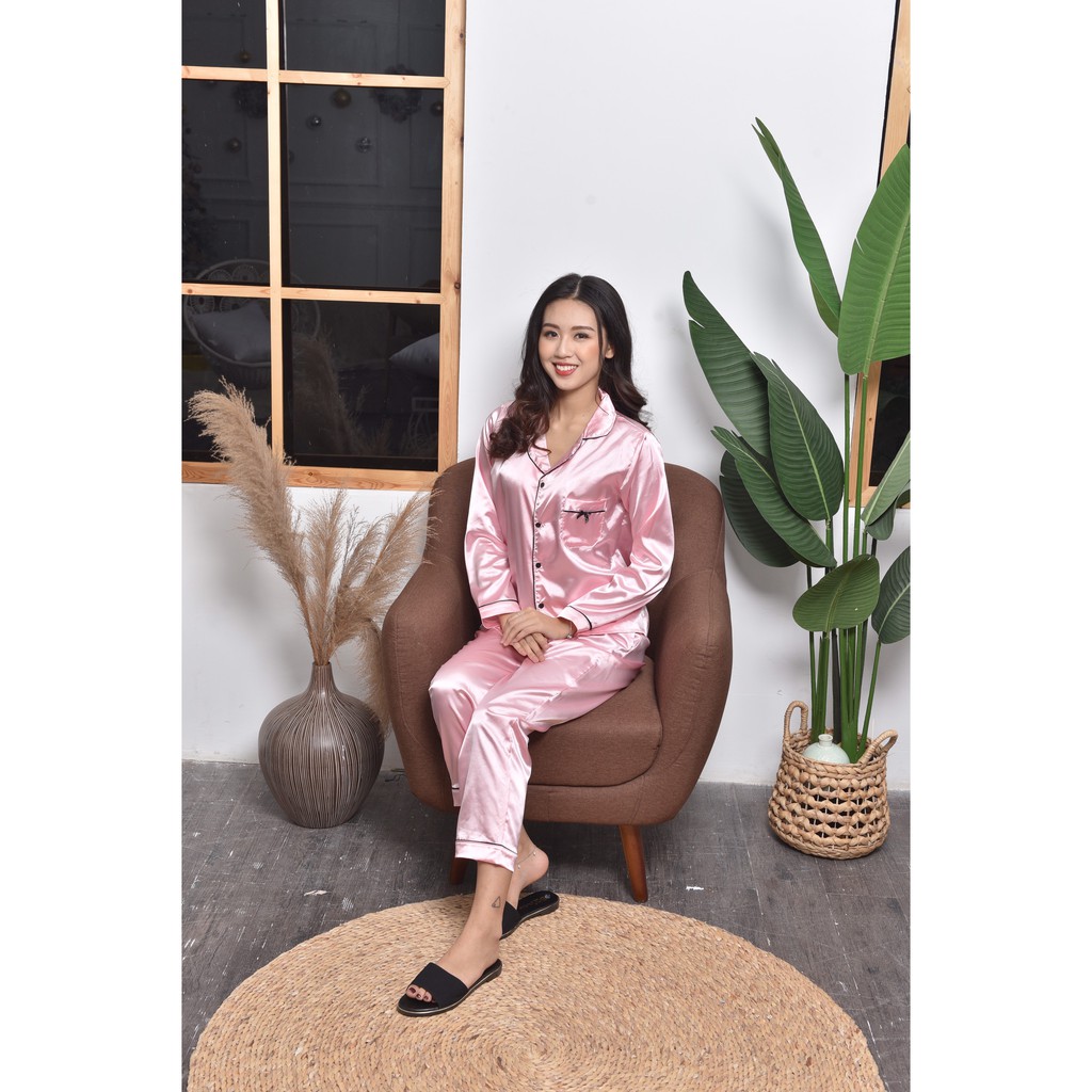 Bộ Pijama Phi Lụa Cao Cấp Hàng VNXK | WebRaoVat - webraovat.net.vn