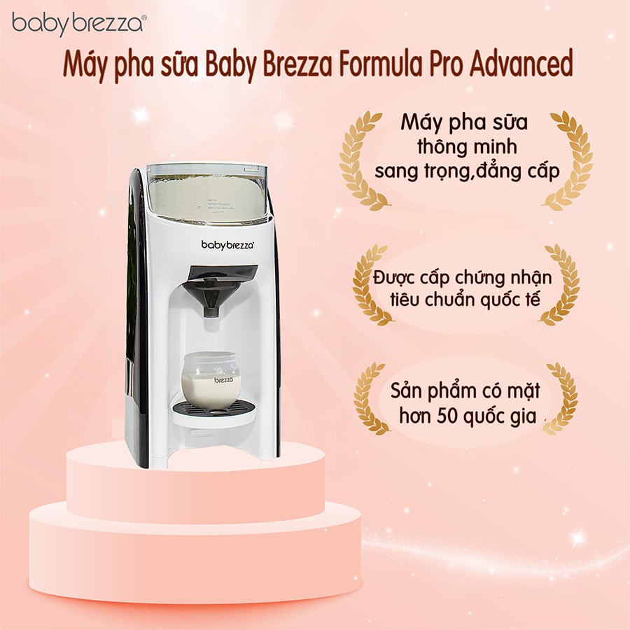 [Mã SKAMPUSH8 giảm 10% đơn 200K] Máy pha sữa Baby Brezza Formula Pro Advanced