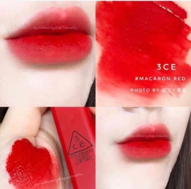 Son Kem Lì 3CE 💝FREESHIP💝 Cloud Lip Tint Son Kem Dưỡng Chính Hãng - Chất Son Mềm - Bền Màu SP5