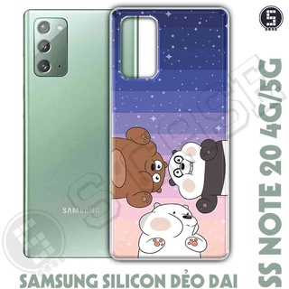 Ốp điện thoại Samsung Note 20 4G/5G (Chung Ốp) Dẻo Chống Shock Nhiều Mẫu Tuyển Tập 2 A1574-CL2