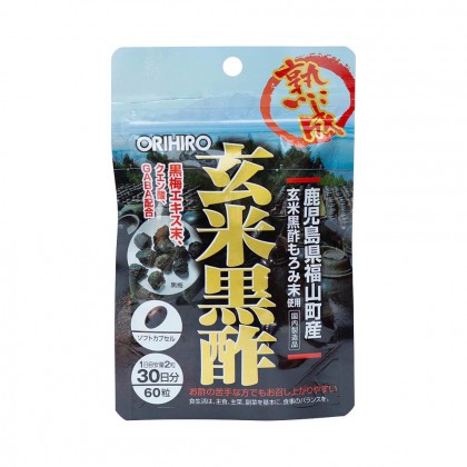 Viên uống giấm gạo Orihiro Kozu 60 viên – Hỗ trợ giảm cân, giảm cholesterol, thanh lọc cơ thể
