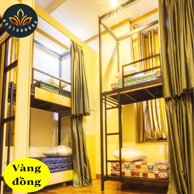 Rèm KTX, rèm giường tầng, Rèm giường ký túc xá, Rèm home stay