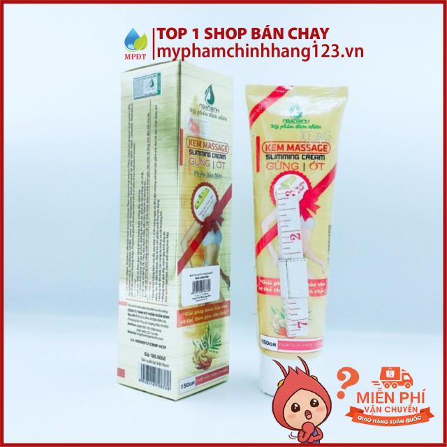 Kem tan mỡ gừng ớt gia truyền Ngân Bình kem tươi tan mỡ gừng ớt giảm mỡ bụng đùi bắp tay bắp chân nhanh chóng cấp tốc