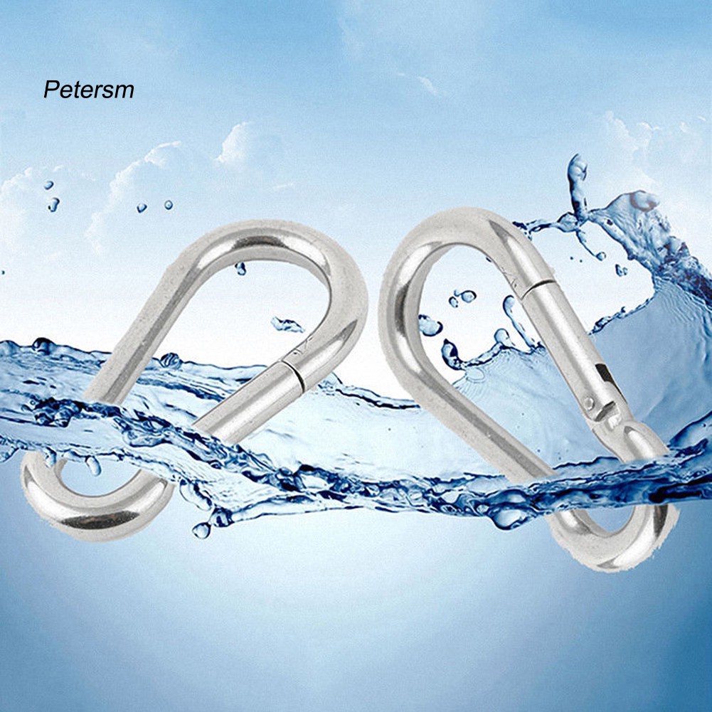 Móc Khóa Đa Năng Bằng Thép Không Gỉ Tiện Lợi Cho Hoạt Động Dã Ngoại