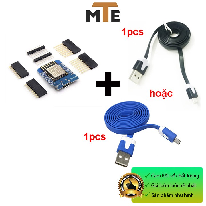 Mạch thu phát wifi ESP8266 WEMOS D1  MINI internet of thing IOT