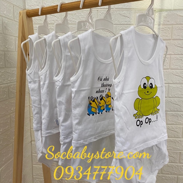 Set 5 bộ ba lỗ cho bé