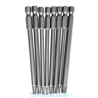 Bộ 8 đầu tua vít torx s2 1/4" cao cấp