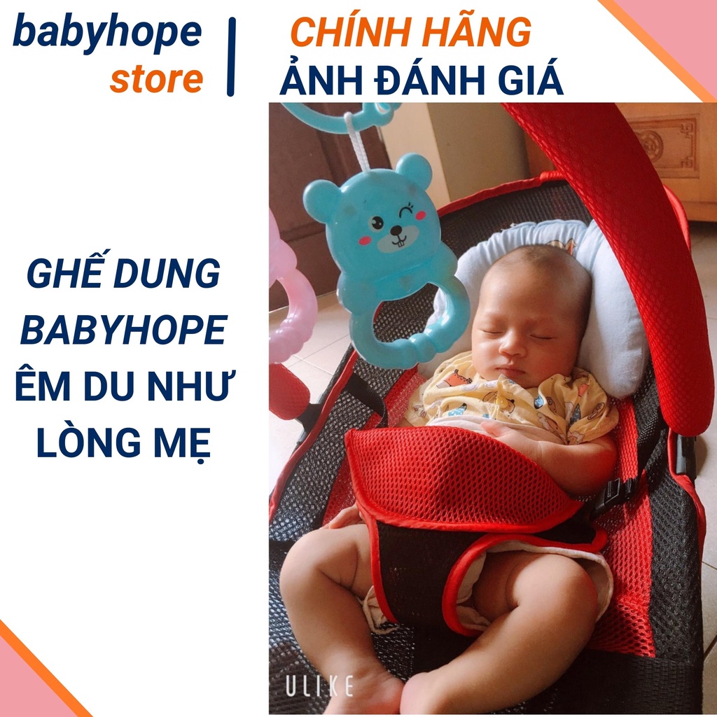 Ghế rung cho bé đa năng bập bênh ,ghế nhún theo chuyển động có đồ chơi cho trẻ ngủ loại cao cấp