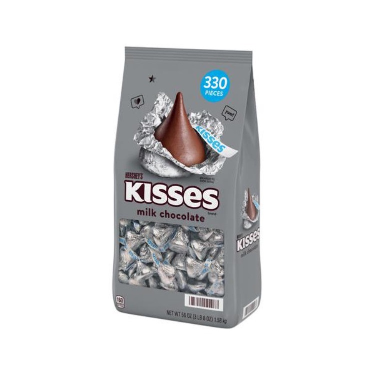 Socola Kisses Hersheys 330 viên -1580gram của Mỹ.
