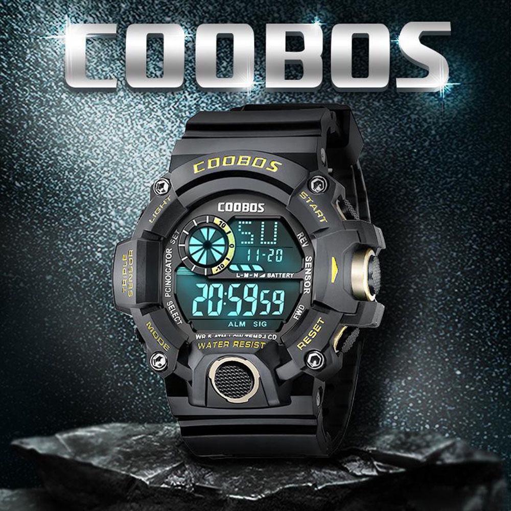 Đồng hồ điện tử chống rơi chống thấm nước 30m
 | BigBuy360 - bigbuy360.vn