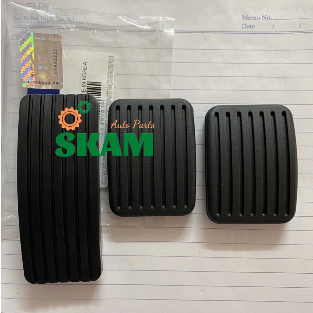 Cao su chân côn, phanh/thắng, ga HYUNDAI GETZ, MSP: 327221C000, 3282524000