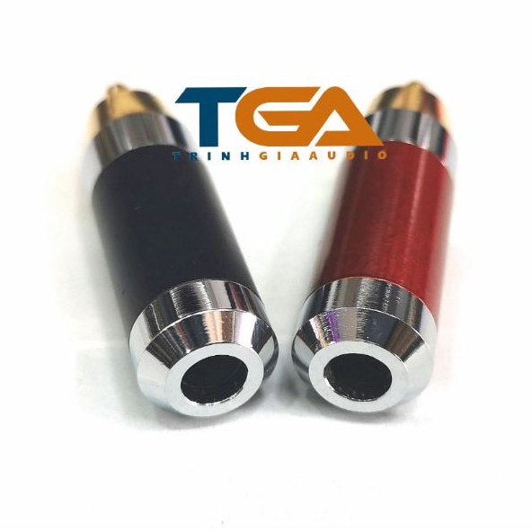 Jack rắc AV, Hoa sen, RCA hàn dây, chân đồng, Báo giá 1c