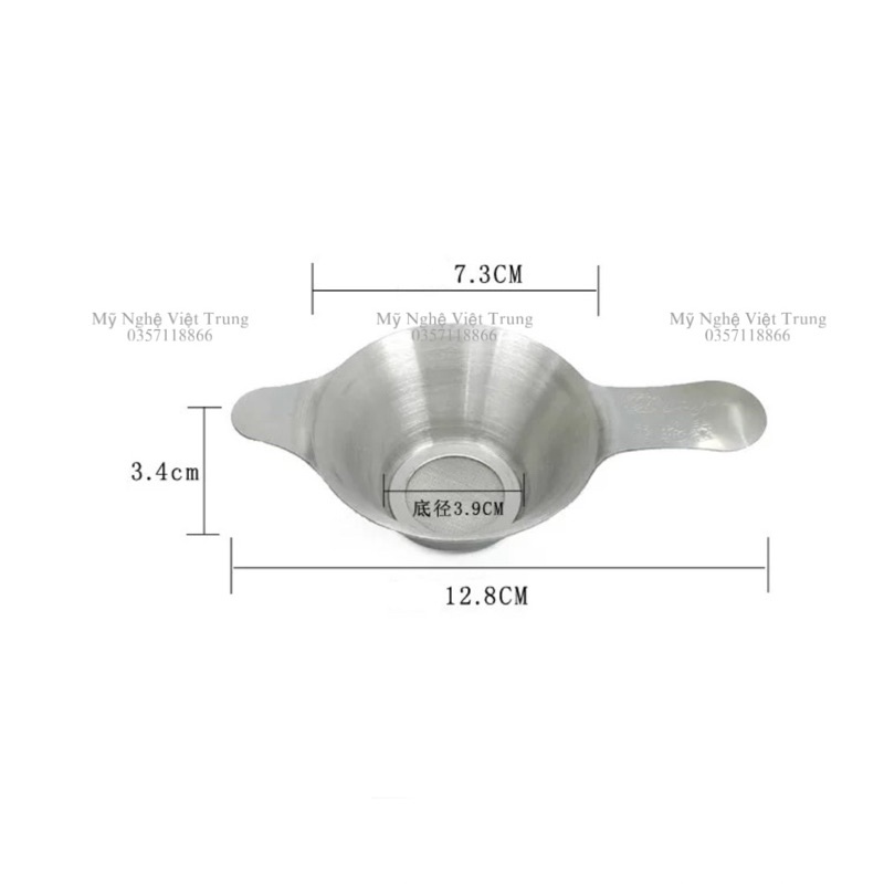 Vợt Lọc Trà Inox-Gác Vợt Inox