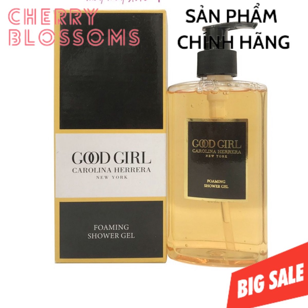 SỮA TẮM HƯƠNG NƯỚC HOA GOOD GIRL CHUẨN AUTHCHERRY