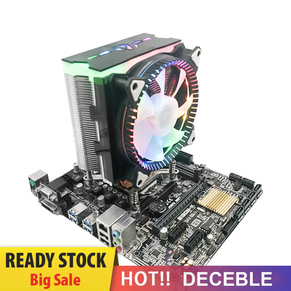 deceble T400i CPU Cooler 4 Copper Heatpipes 120mm RGB Fan for AMD LGA 115X 775 1366