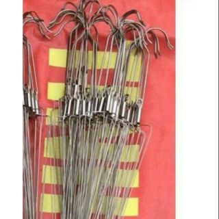 10 móc inox treo chậu trồng lan giá sỉ dài 90cm