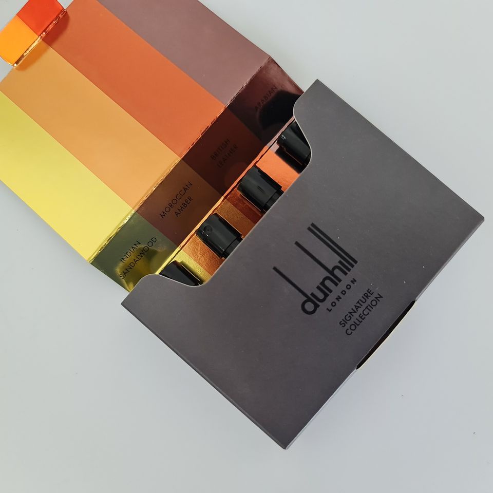 Set mẫu thử nước hoa Dunhill Signature Collection EDP 4x2ml