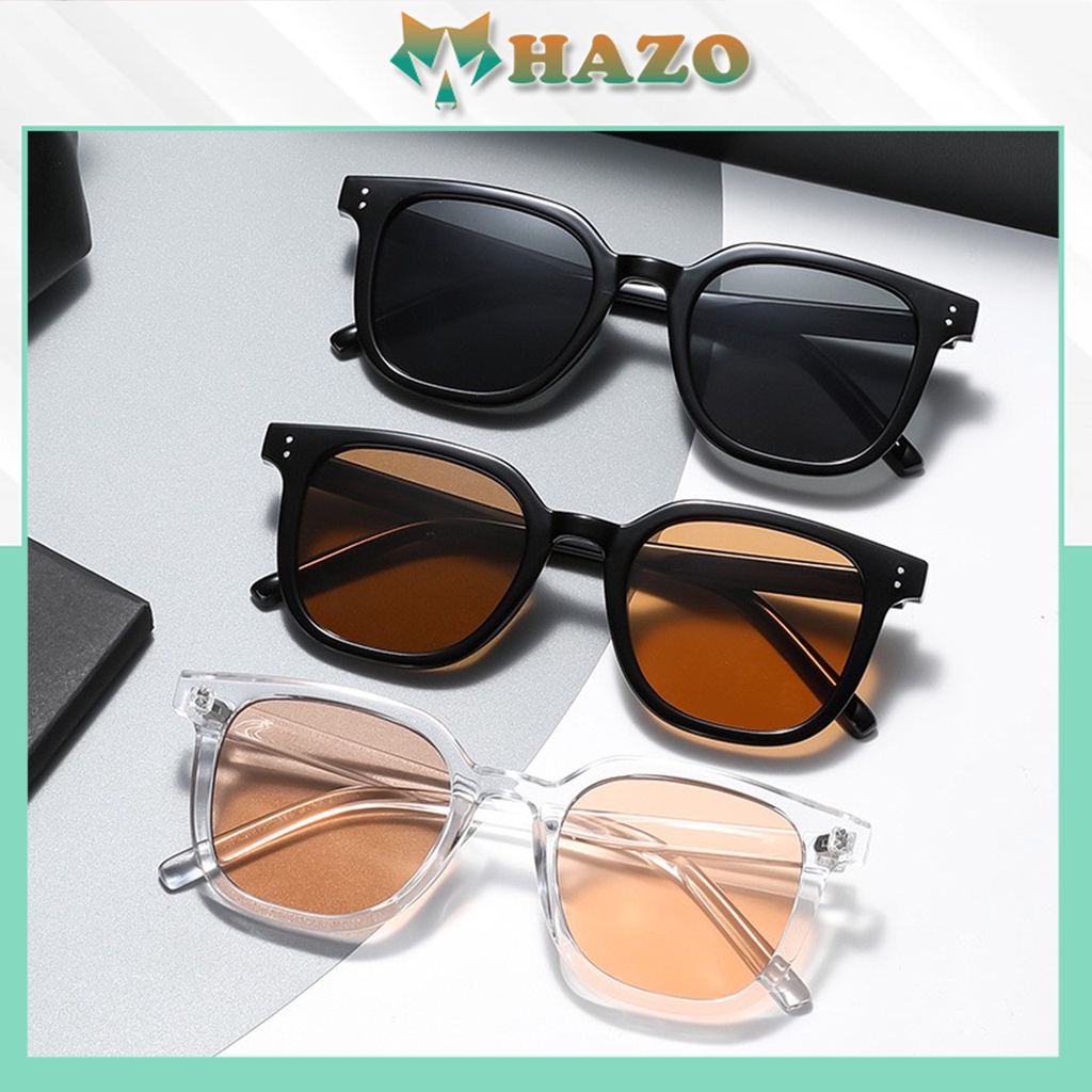 Mắt Kính Thời Trang Hot Trend 2 Chấm Dọc Soudside Hàn Quốc Cực Đẹp - Hazo