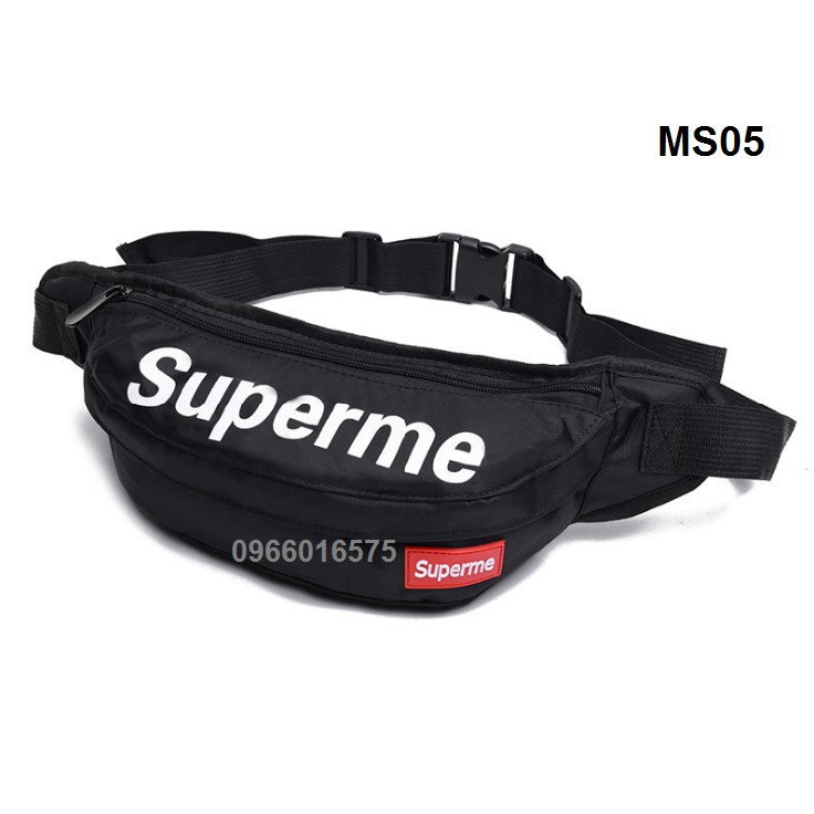 ***Hàng có sẵn, túi bao tử, đeo chéo supreme( hàng un off ) | BigBuy360 - bigbuy360.vn