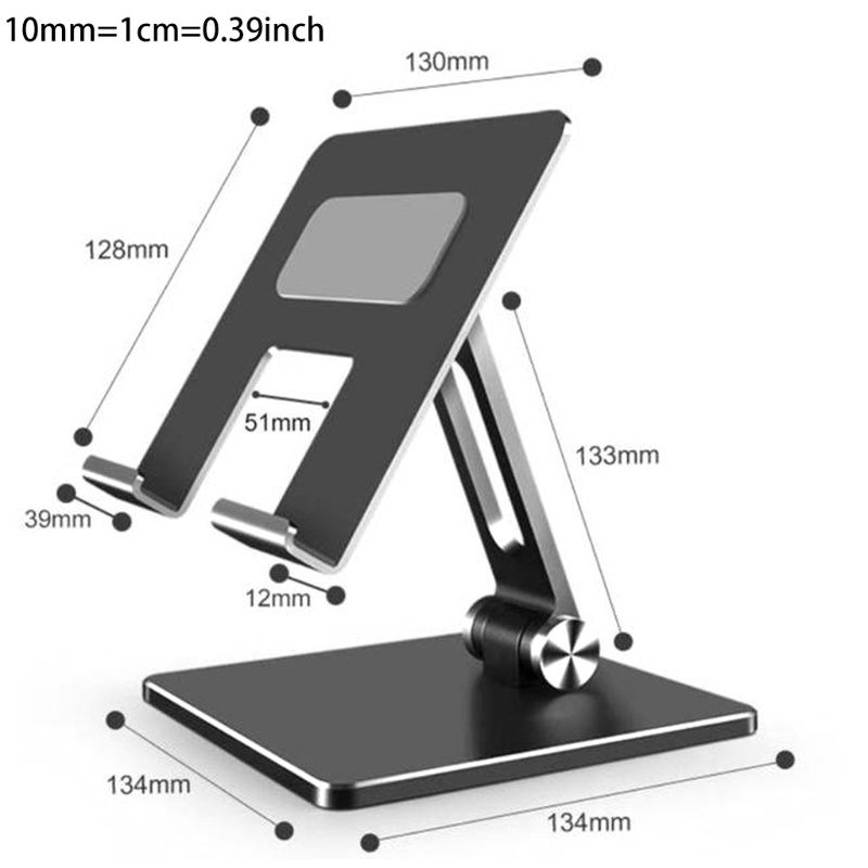 Giá đỡ iPad để bàn bằng nhôm có thể điều chỉnh góc | BigBuy360 - bigbuy360.vn