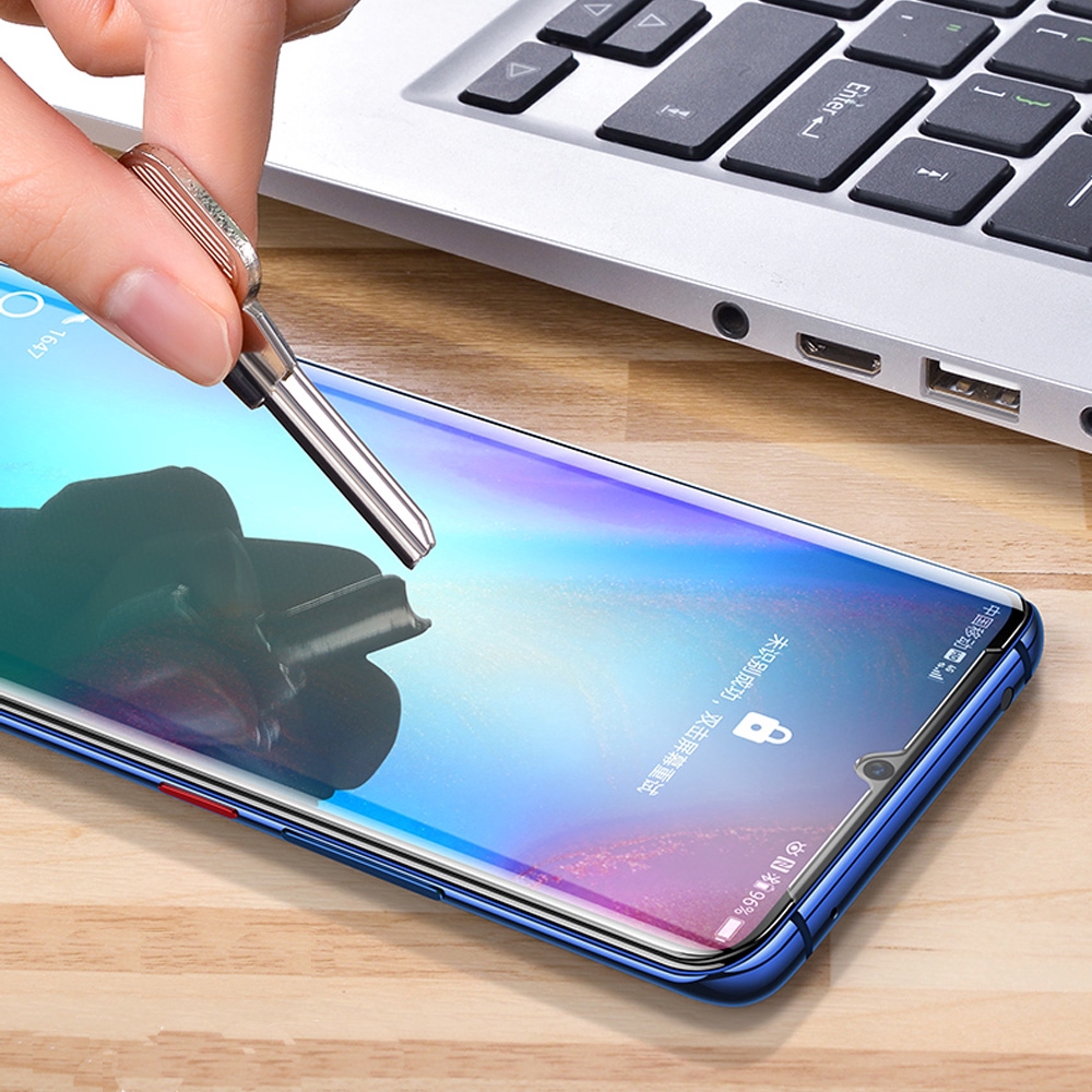 Miếng dán màn hình cường lực chống tia UV cho điện thoại Huawei P30 Pro / Mate 20 Pro