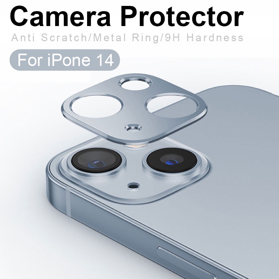 Khung Kim Loại Bảo Vệ Camera Sau Cho iPhone 14 Plus 14 Pro Max