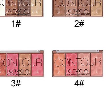 (hàng Mới Về) Bảng Phấn Tạo Khối Trang Điểm 4 Màu O.two.o 9110 / Ki | BigBuy360 - bigbuy360.vn