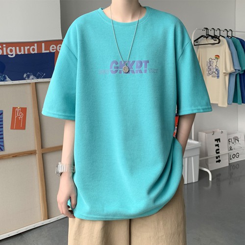 Áo thun tay lỡ unisex nam nữ phông form rộng GKKRT teen cổ tròn oversize cotton giá rẻ màu đen trắng tee pull | BigBuy360 - bigbuy360.vn
