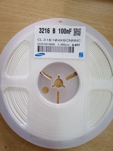 Tụ dán 1206 SMD( 10 con) trị số 10pF~10uF