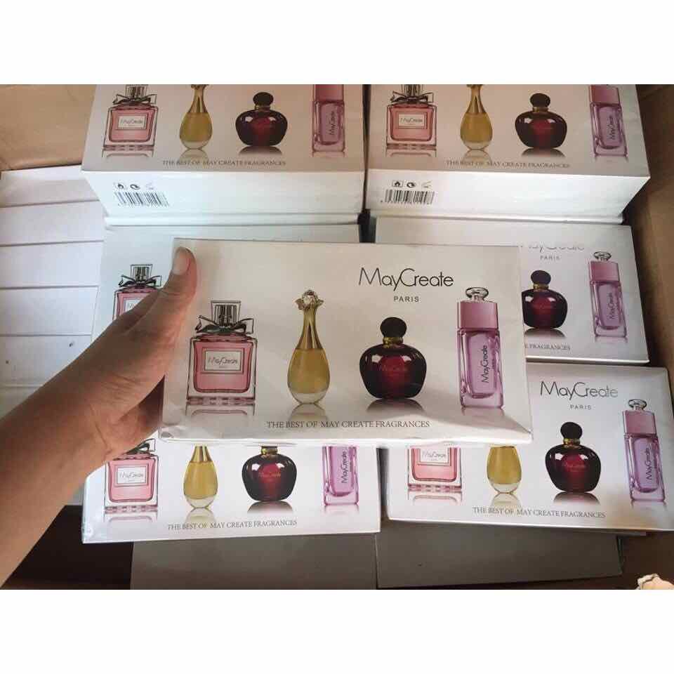 Set 4 Chai Nước Hoa 25ml Thơm Lâu Quý Phái | BigBuy360 - bigbuy360.vn