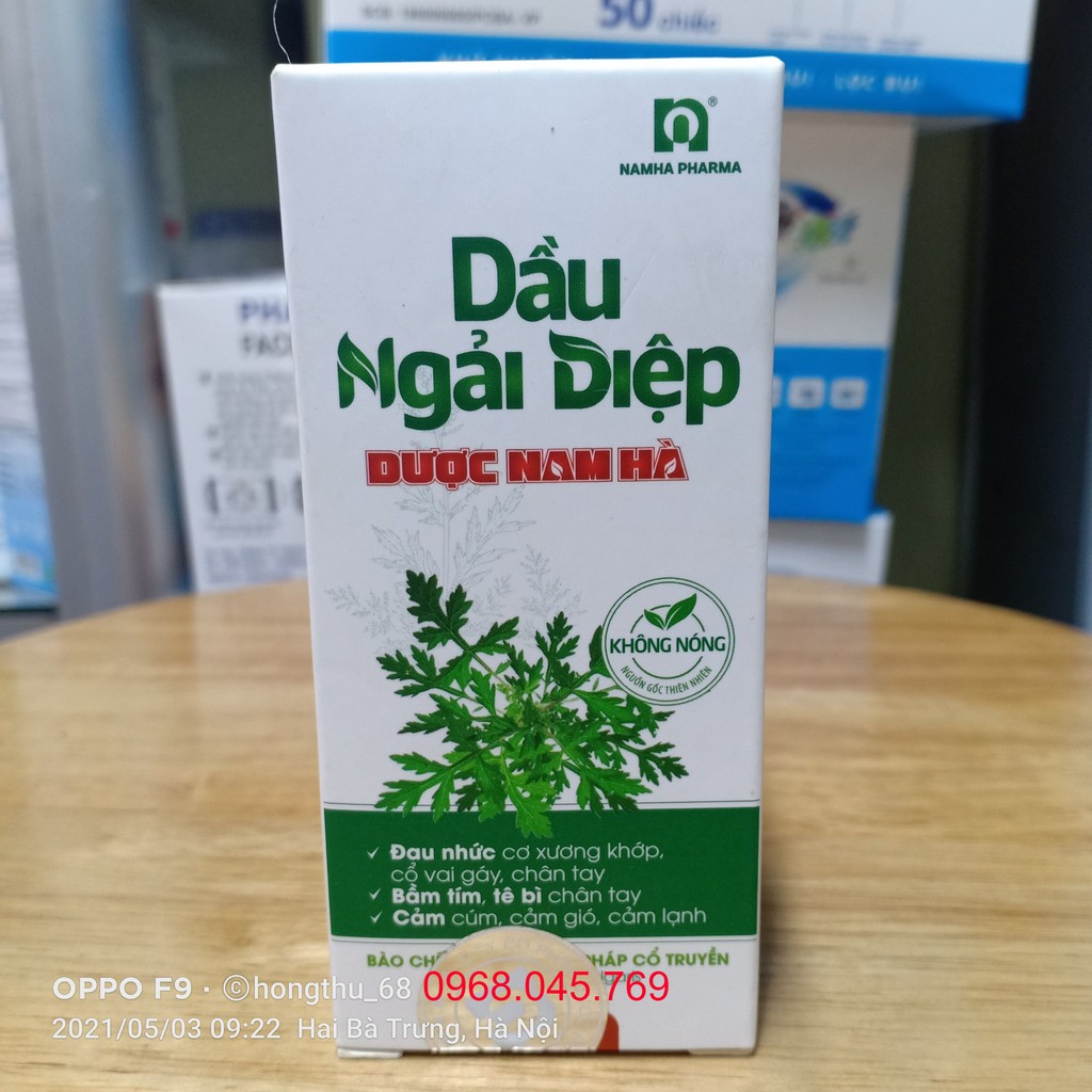 Dầu Ngải Diệp Dược Nam Hà chai 50ml