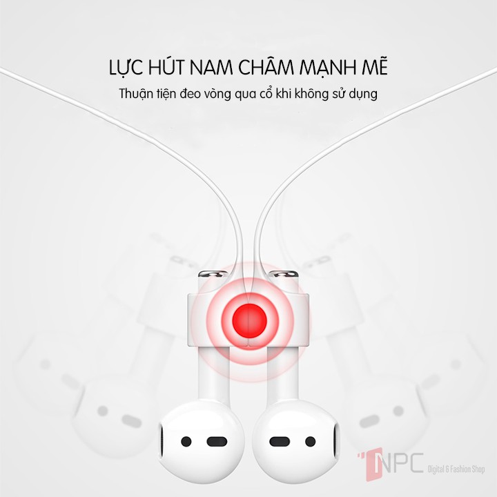 Dây Cố Định Chống Rơi Dành Cho Tai Nghe AirPods Hít Nam Châm Từ Tính