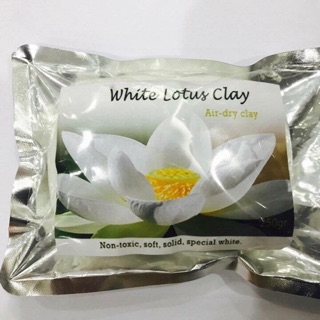 ĐẤT SÉT WHITE LOTUS ( 1 GÓI 250G)