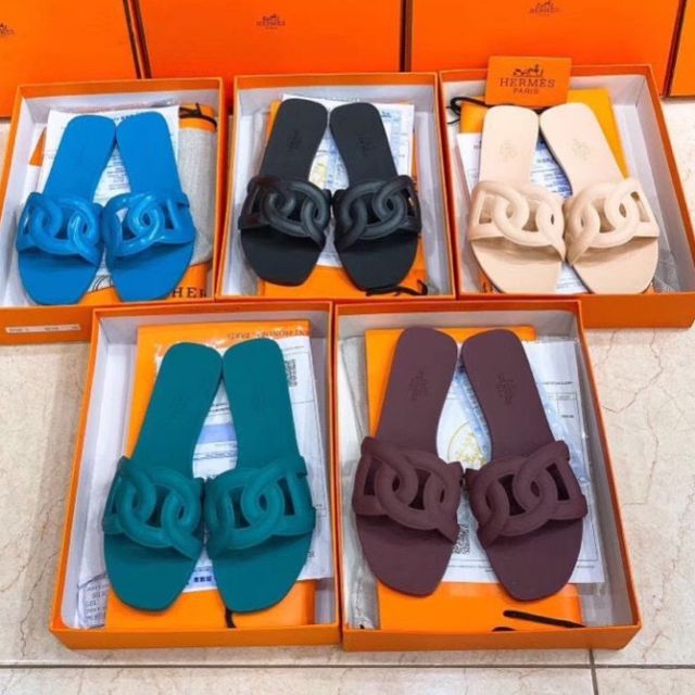 (Video thật) Dép hm nữ nhựa dẻo fullbox bill túi CAM KẾT LOẠI 1 Xịn 2020 : * * : ) ¹ #
