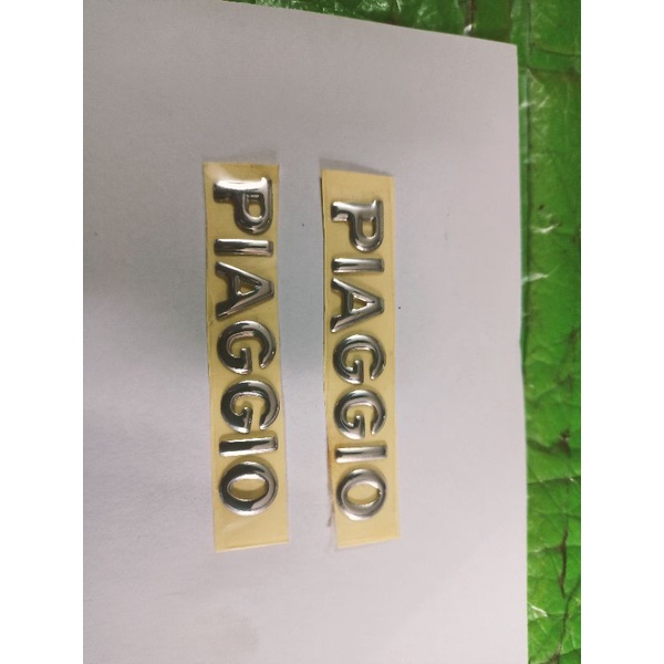 Bộ chữ nổi Piaggio nhập thái new