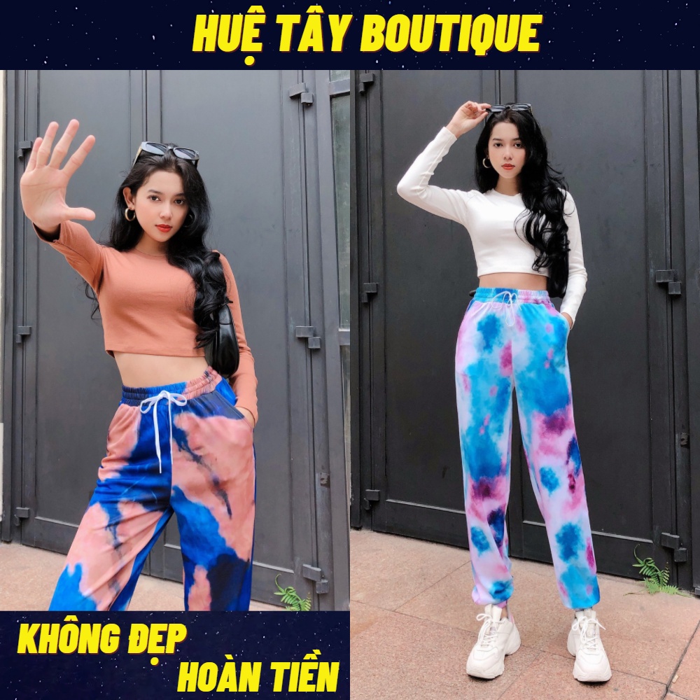 Set bộ nữ, set bộ thể thao loang màu chất thun cao cấp freesize 44-54kg SKUS-121