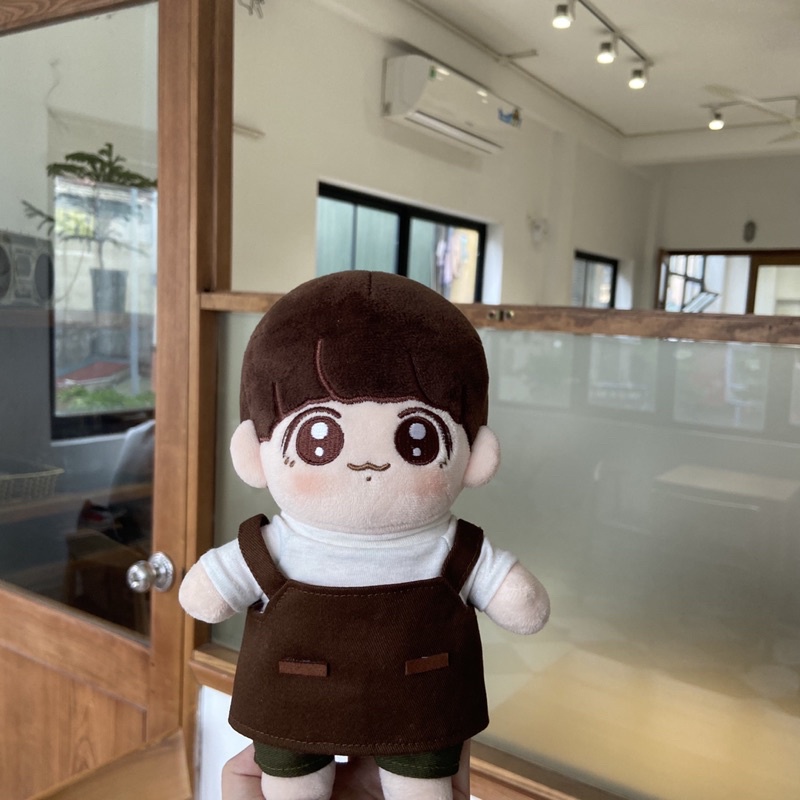 OUTFIT DOLL 10cm 15cm 20cm bộ tạp dề coffee cho doll 15cm & 20cm