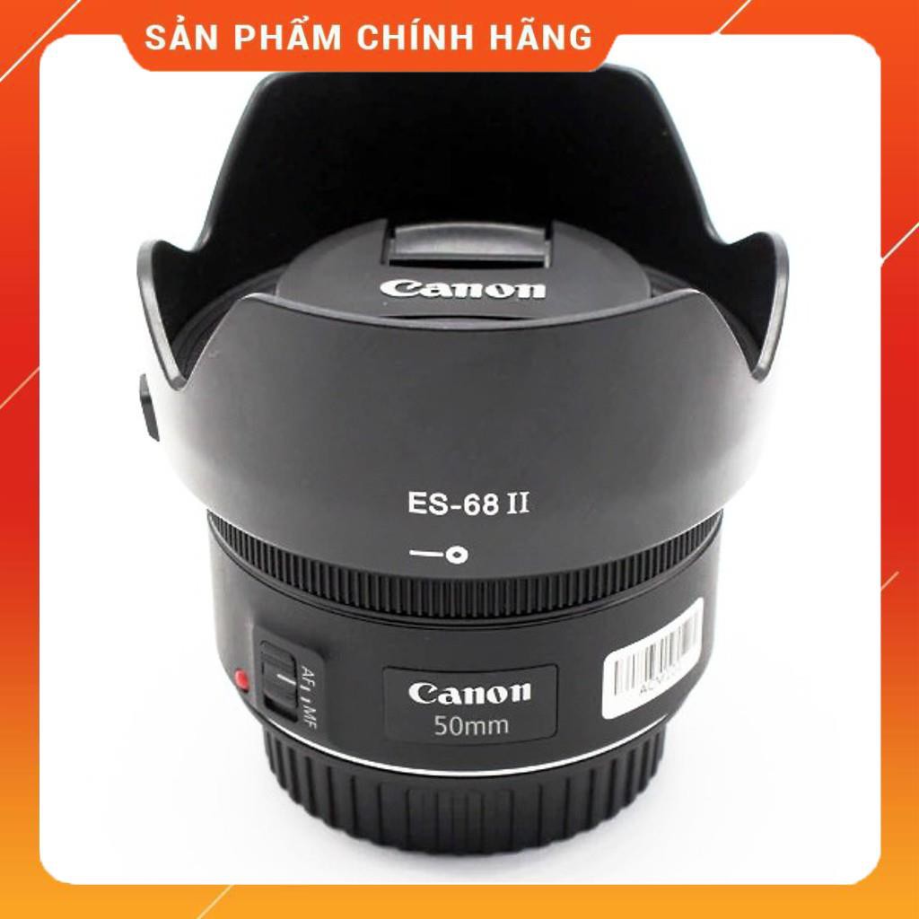 Lens hood ES-68 II for Canon 50mm F1.8 STM (Hoa sen)