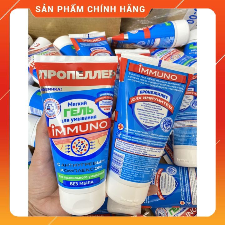 Sữa Rửa Mặt Immuno Propeller cho da Mụn