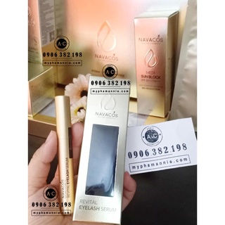 Dưỡng mi Navacos ❤❤ Dưỡng mi Navacos Revital Eyelash Serum Navacos