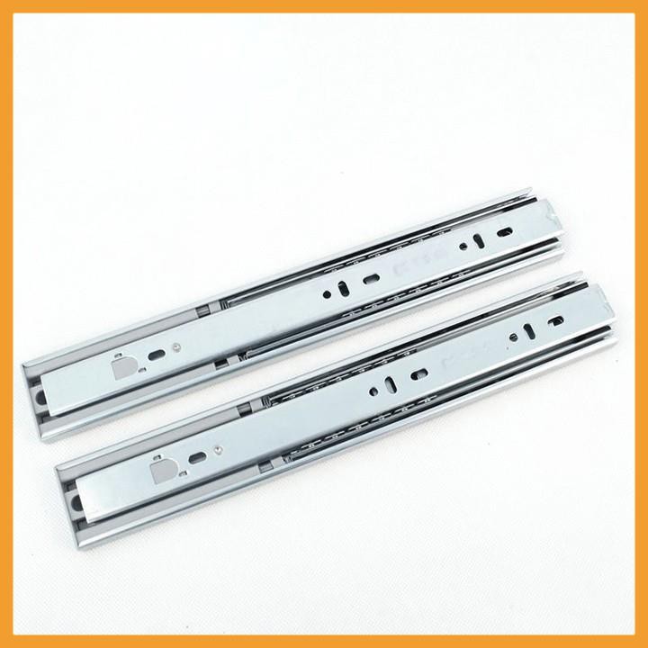 Ray Trượt Bi 3 Tầng Inox JingPing - Ray trượt bi 3 tầng inox JingPing ứng dụng nhiều làm thanh ray trượt ngăn kéo tủ