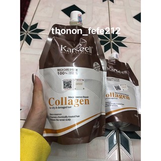 kem hấp tóc collagen karseell maca
