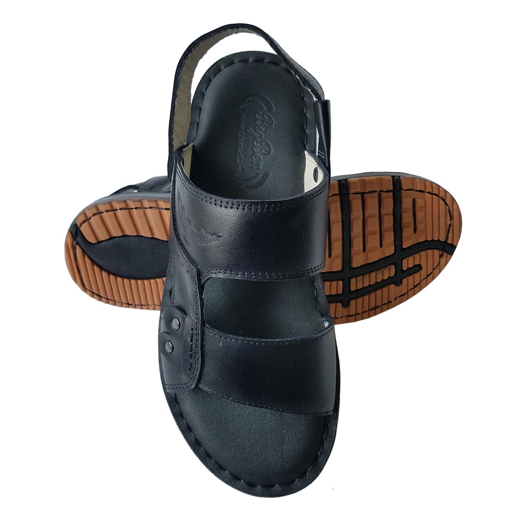 Giày Sandal Nam Da Bò Thật BIGBEN Cao Cấp SD117